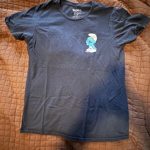 Sleepy Smurf Graphic T-Shirt